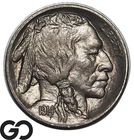 1914-S Buffalo Nickel, Key Date, Lower Mintage, Choice BU++