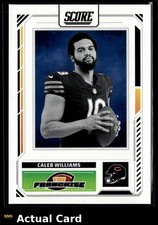 2025 Panini Score CALEB WILLIAMS #6 EX