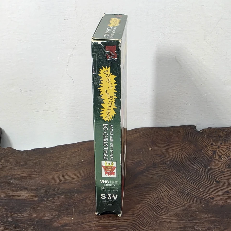 Beavis and Butt-Head Do Christmas VHS 1996 MTV Home Video Tested Working - Image 3 of 4