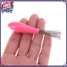Mini Plastic Hair Brush Comb Cleaner Tool for Removing Hair from All Combs Brush