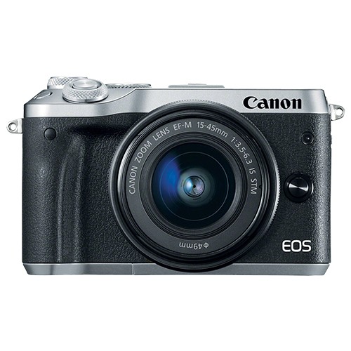 Canon EOS M6 Mirrorless Digital Camera with 15-45mm EF-M IS STM