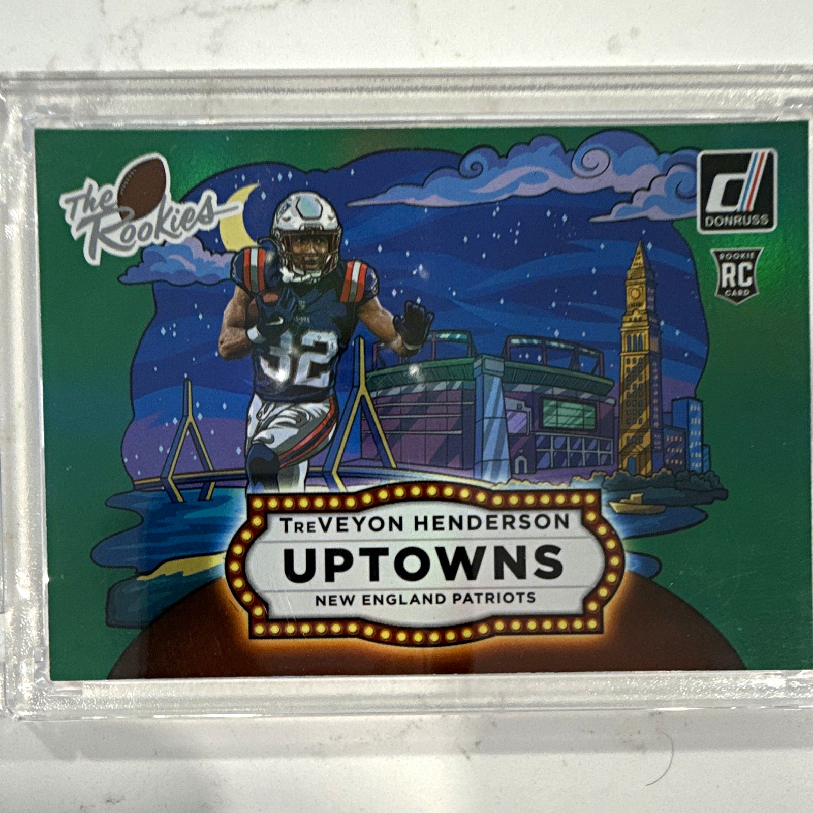 Panini 2025 Donruss Rookies & Highlights Uptowns TreVeyon Henderson TRU-6 RC