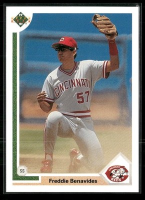 1991 Upper Deck Final Edition - Freddie Benavides #32F (RC)