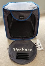 Pet Ease Pop-Up Pet Crate 32" Indoor Outdoor Portable Collapsible For Charity