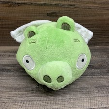 Angry Birds Seasons Valentine's Day Cupid Pig Hearts Wings 5" Plush Stuffed Rare
