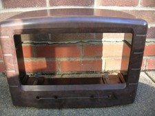 Pye P47A Bakelite Valve Radio Nice Cabinet, Baffle, Cloth, Tuning Panel & Screws