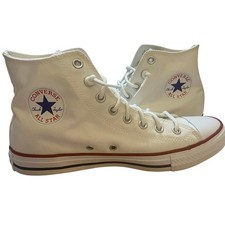 NEW WHITE Converse All Star Chuck Taylor Canvas High Top Women 10 Men 9 Sneakers