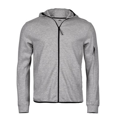 Tee Jays Athletic Kapuzensweatshirt mit durchgehendem Reißverschluss (5706)