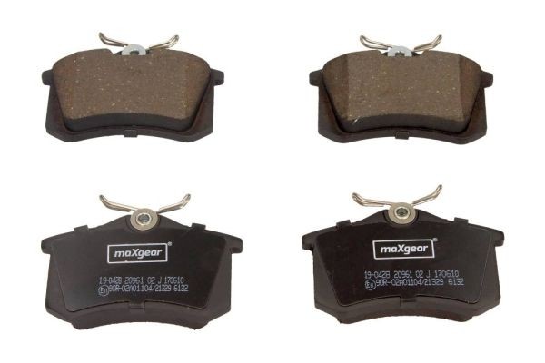19-0428 - Maxgear Bremsbelagsatz, Scheibenbremse FüR CitroËN Ds Hinten-image