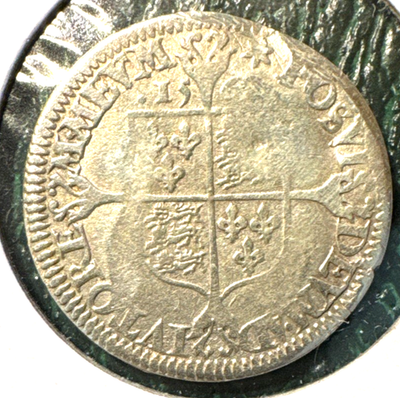 England 1562 Sixpence Elizabeth 1 S.2594 VF (first milled coin