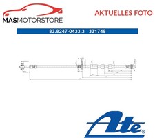 BREMSSCHLAUCH BREMSLEITUNG VORNE ATE 838247-04333 A FÜR FORD FOCUS IV