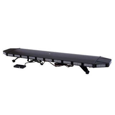 47'' LED Emergency Strobe Light Bar Tow Truck Warn Beacon Response Amber/White