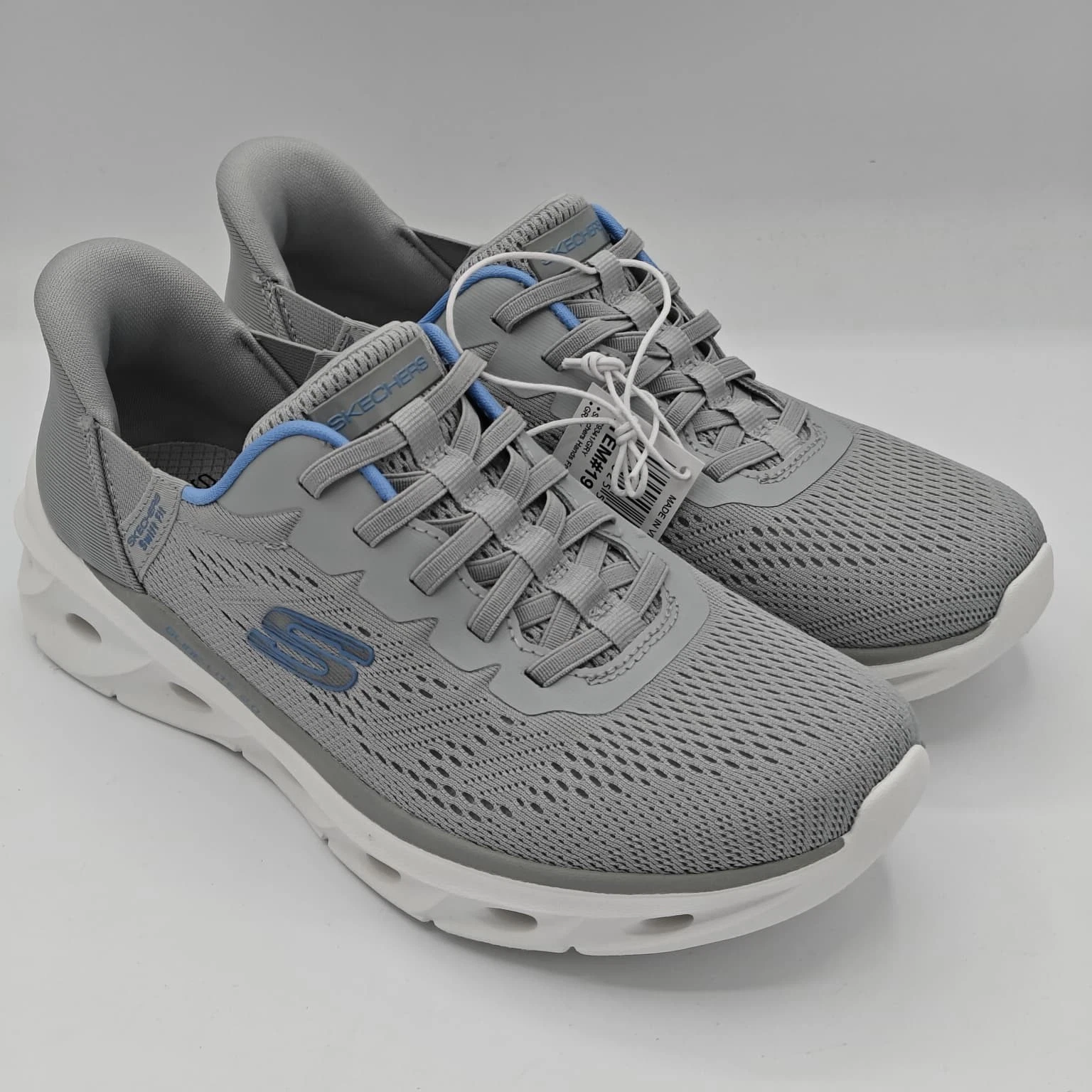 Skechers Hands Free Swift Fit Slip On Women's Memory Foam Casual Shoes (Gray)