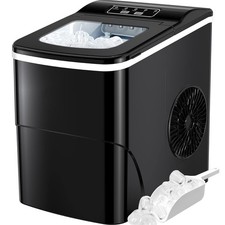 Ice Maker Machine for Countertop, 9 Bullet Ice Cubes Ready in 6 Minutes, 26lb...