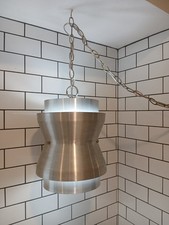 Lámpara colgante colgante vintage de aluminio - Lámpara de diseño escandinavo