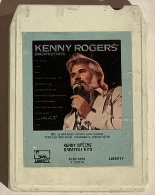 Kenny Roger s - Greatest Hits- 9-Track Tape - Play Tested Working