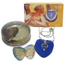 Angels Wish Pearl and Pendant Necklace Gift Set