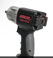 AIRCAT Pneumatic Tools 1300-TH-A: 3/8-Inch Composite Impact Wrench 600 ft-lbs