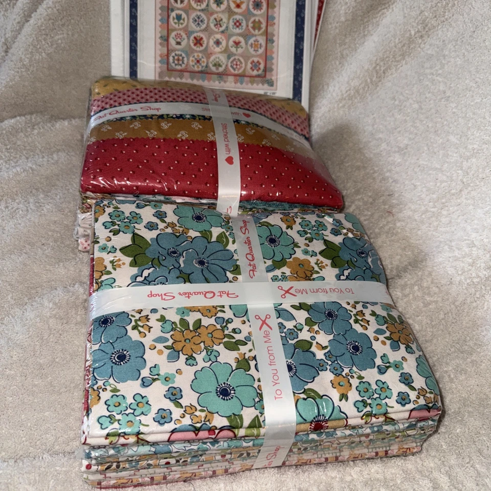 Kit de edredón mercantil de Lori Holt para Riley Blake.  "Completo 88""x88""" Foto 3 de 4