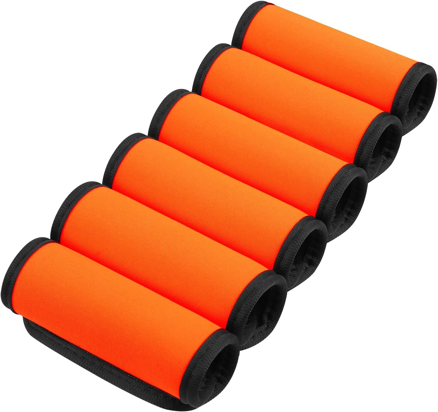 Handle Wrap, Luggage Handle Wraps For Suitcase, Bright Orang