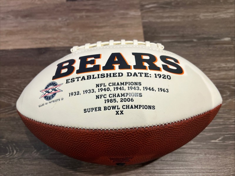 2021 Jarden Sports - Chicago Bears Commemorative Championship Football