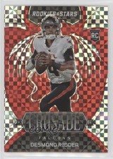 2022 Panini Rookies & Stars Crusade Red Plaid Prizm Desmond Ridder #CR-12 0v2k