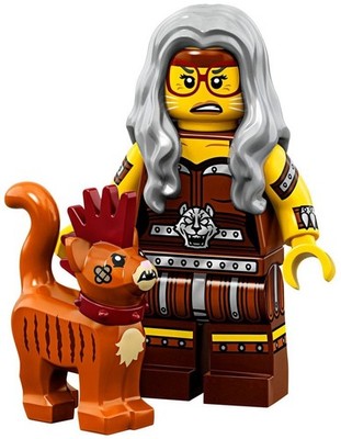 LEGO 71023 Minifiguren LEGO Movie 2 Sherry Scratchen-Post Scarfield TOP ZUSTAND