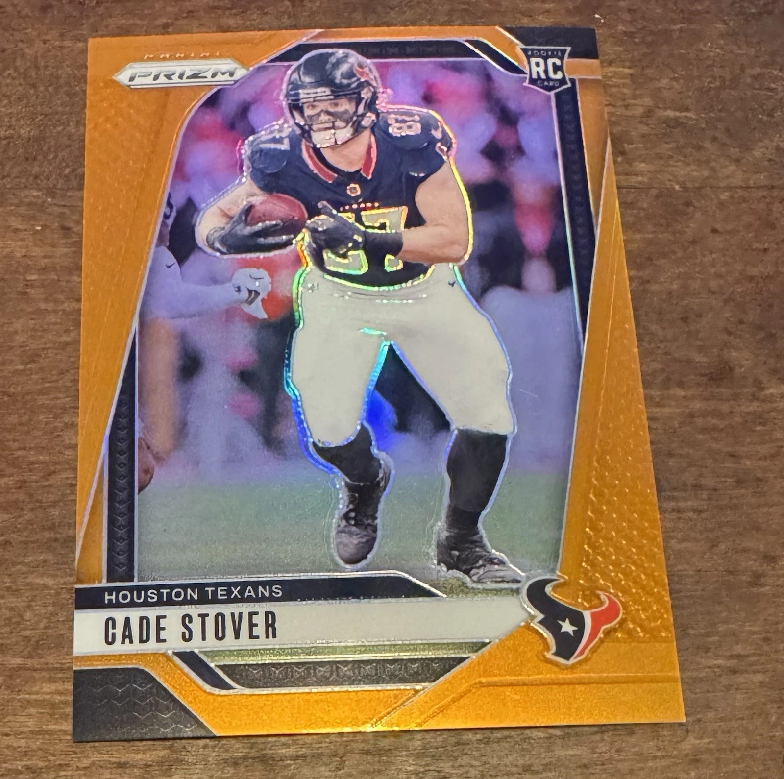 2024 Panini Prizm - Rookies Cade Stover #318 Orange Prizm /249 (RC)