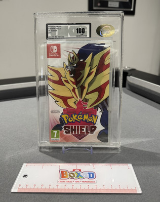 Nintendo Switch Pokemon Schild Spiel 2019 Graded UKG 100% Gem Uncirculated