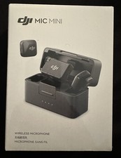 DJI Mic Mini 2 TX  1 RX  Charging Case Wireless Lavalier Microphone New 