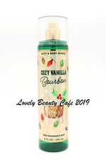 BATH  BODY WORKS / COZY VANILLA BOURBON / FINE FRAGRANCE MIST / 8 FL OZ