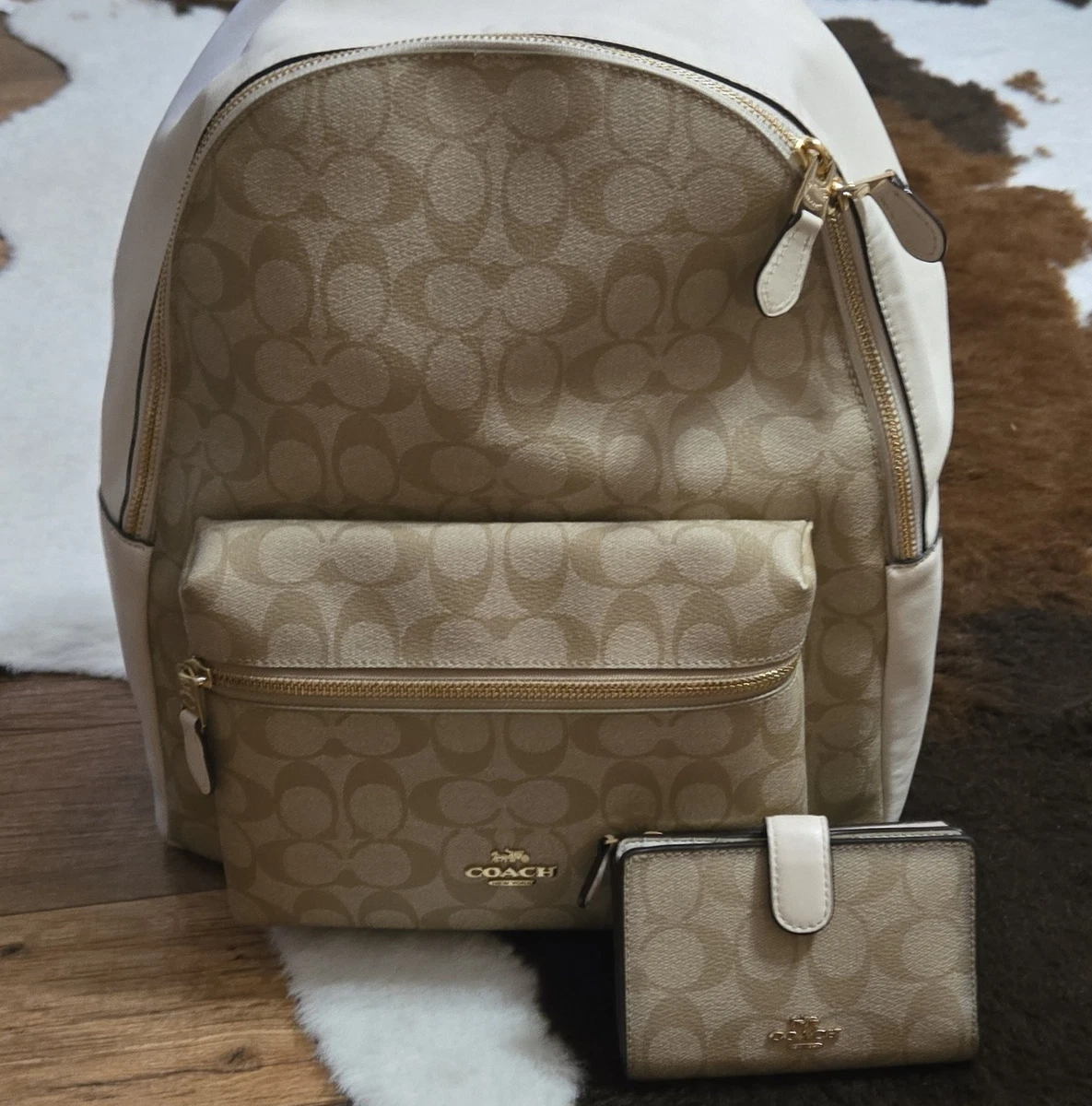 Coach Beige Backpacks for Women for sale | eBay