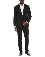 Canali 2Pc Wool-Blend Suit With Flat Front Pant Men's