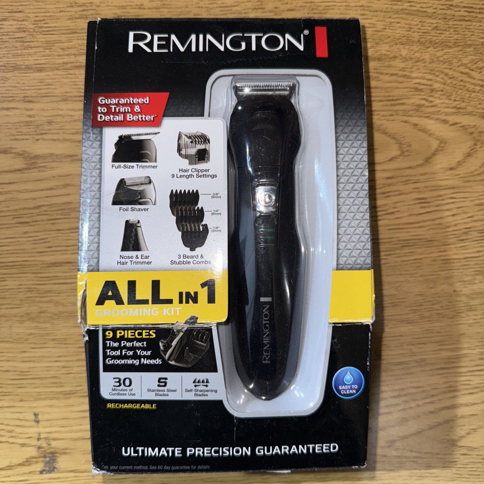 REMINGTON ALL-IN-1 Nose Ear Hair Beard Rechargeable Precisio