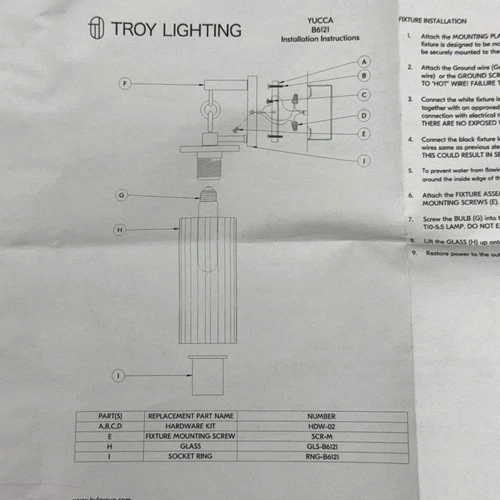 HUDSON VALLEY Lighting Group Fixture Size 7”L x 5”W Patina Brass Metal B6121-PBR - Picture 12 of 16
