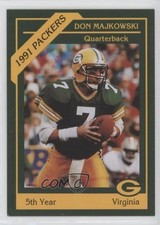1991 Green Bay Packers Police New Richmond Police Don Majkowski #9 0h1