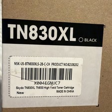 2PK TN830XL Toner Compatible for Brother TN830 XL DCP-L2640DW HL-L2405W L2465DW