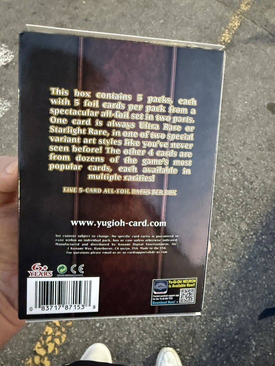 Yu-Gi-Oh! Trading Card Game: Rarity Collection 5 Box Factory
