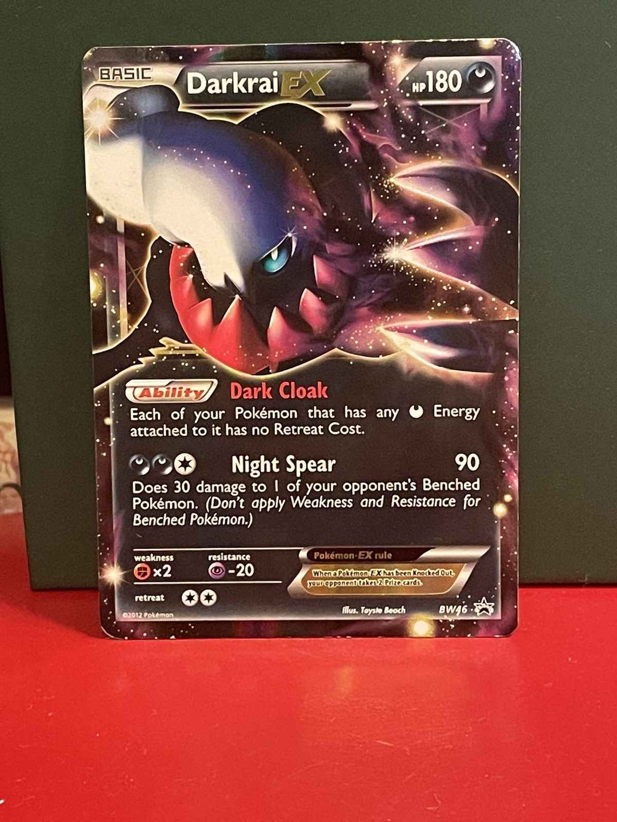 Darkrai Ex BW46 Black & White Promo