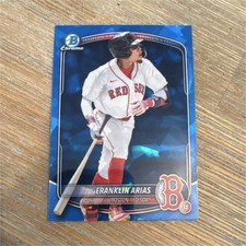 Bowman Chrome Draft Sapphire Franklin Arias Red Sox #BDC-13 2025