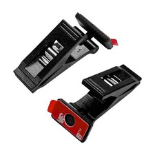 2 PCS Car Ticket Clip Clamp Dashboard Storage Hook for Registration Adhesive