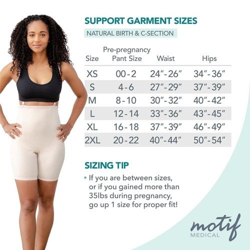 Motif Medical, Postpartum Recovery Girdle, C-Section and Natural Birth,... - Picture 4 of 6
