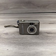 Casio QV-R40 Digital Camera 4.0 MP Silver With Carrying Strap Tested And Working