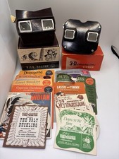 2 Vintage Sawyers View-Master Viewers Stereoscope  Reels