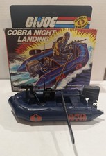 Gi Joe Cobra 1985 Night Landing Raft With Box Near Complete