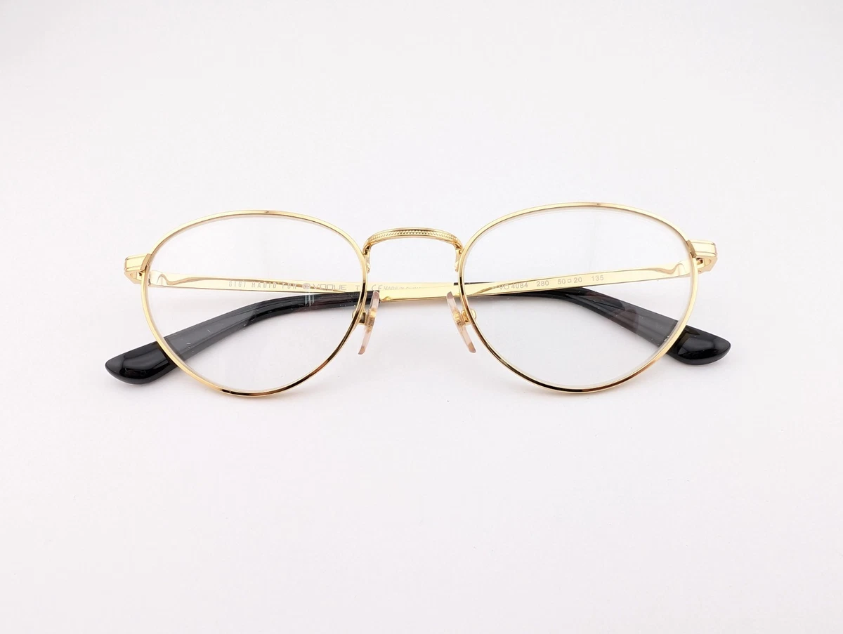 Vogue Firenze W281/O Eyeglass Frames 49-21-140 Gold Tortoise *READ Vogue Gold 41 mm - 50 mm Lens Socket Width Eyeglass Frames  main image 4