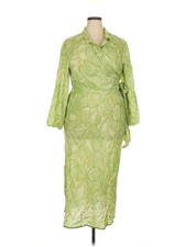 NWT Rixo London Women Green Cocktail Dress 2X Plus