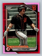 2024 Bowman Cole Foster Prospects Fuchsia #071/299 #BP-83
