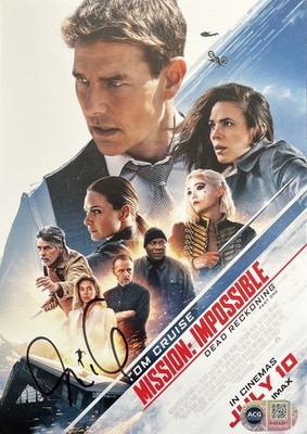 Christopher McQuarrie signiertes 8x6 Foto ACG COA AG05357