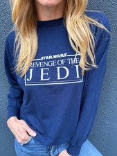 80s VINTAGE STAR WARS REVENGE OF THE JEDI SWEATSHIRT SZ S RETURN OF THE JEDI